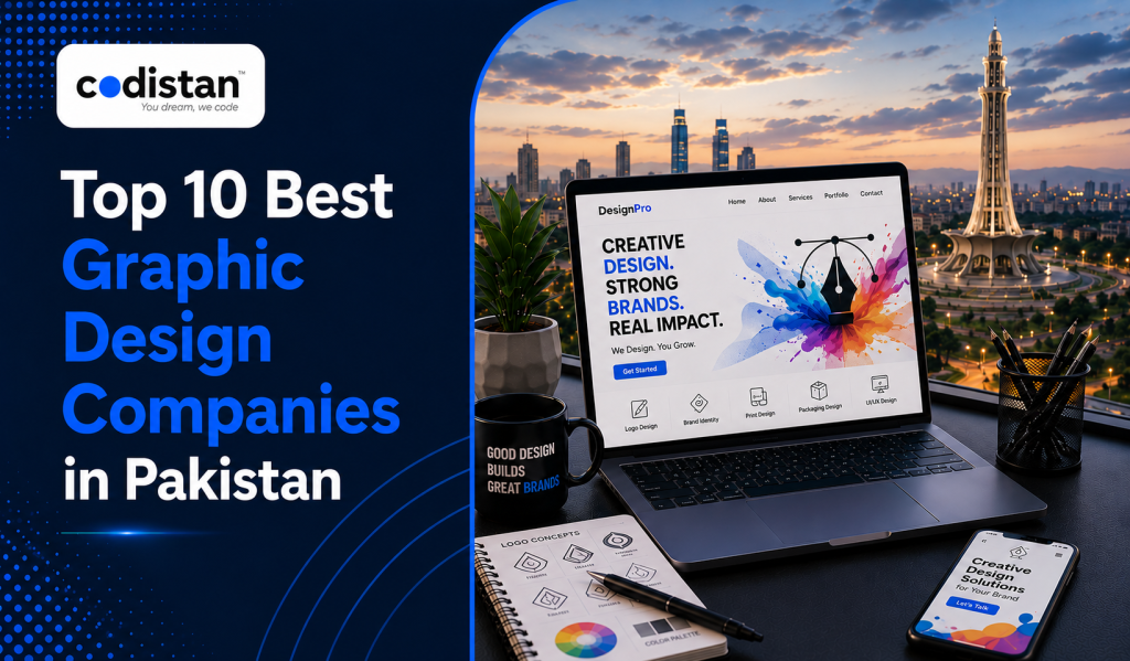 Top 10 Best Graphic Design Companies in Pakistan 2026