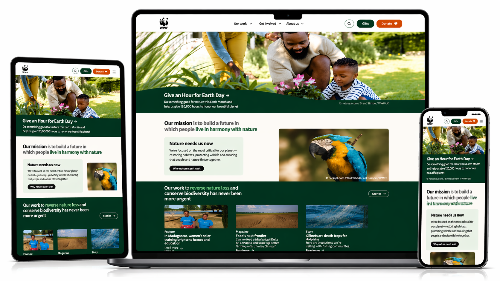 WWF-Pakistan - Environmental NGO Website & Stakeholder Engagement Platform Case Study