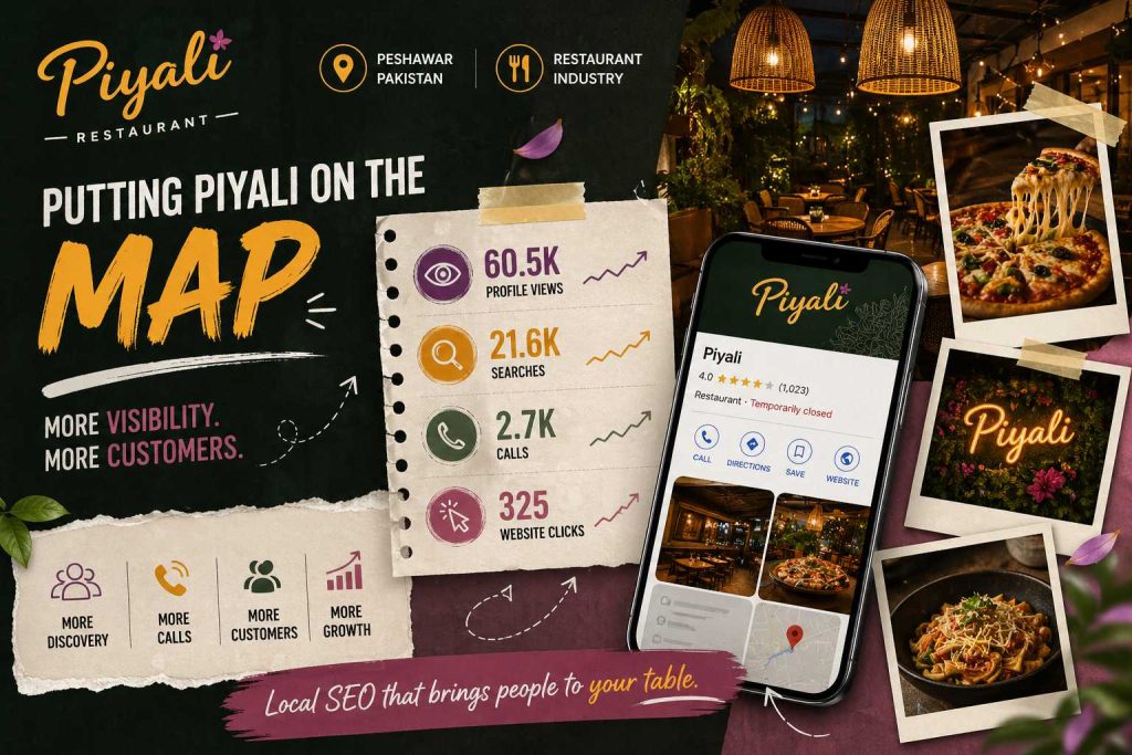 piyali restaurant local seo and restaurant digital marketing services case study