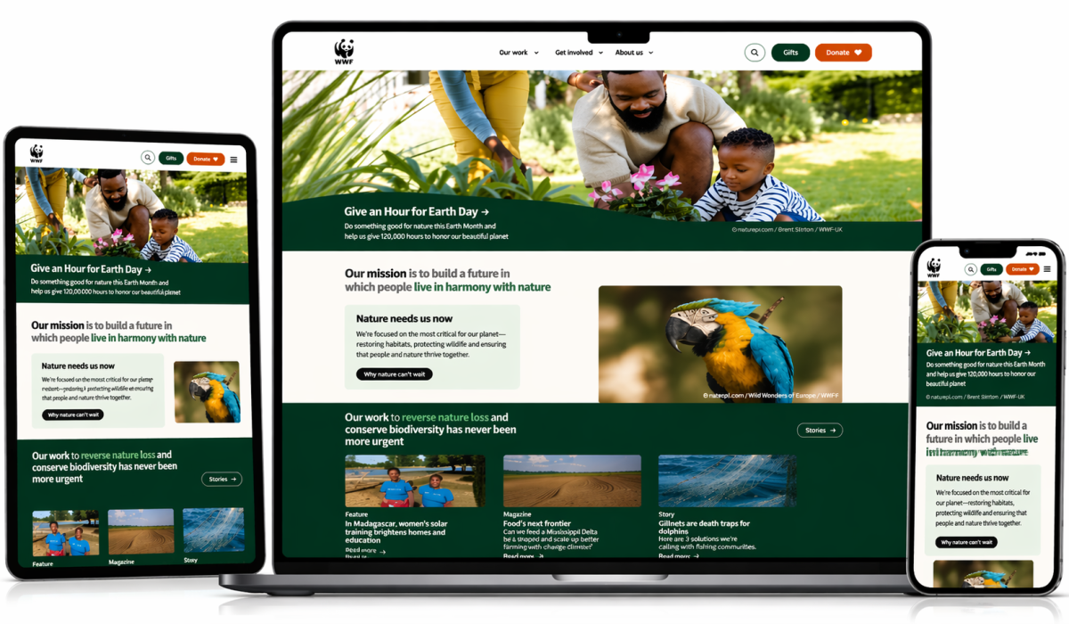 WWF-Pakistan - Environmental NGO Website & Stakeholder Engagement Platform Case Study